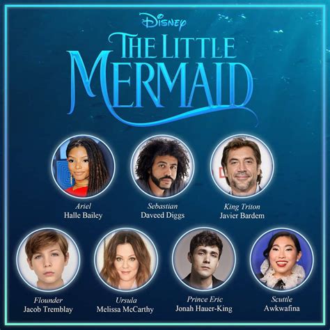 The star-studded cast of The Little Mermaid talks about the movie at Los Angeles premiere